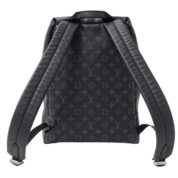 Louis Vuitton Bag Monogram Eclipse Rucksack Backpack Black - Picture 2 of 11